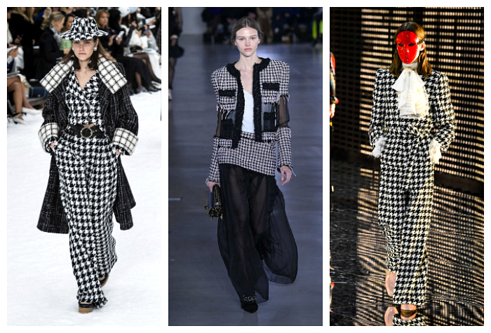 Pata de gallo estampado tendencia este otoño invierno�2019